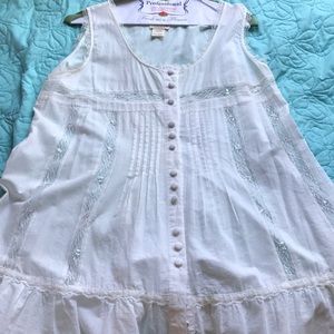 White dress with Sequins